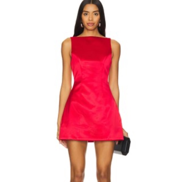retrofete Livie Dress in Red - Picture 1 of 11